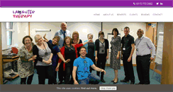 Desktop Screenshot of laughtertherapy.org.uk