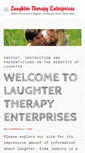 Mobile Screenshot of laughtertherapy.com